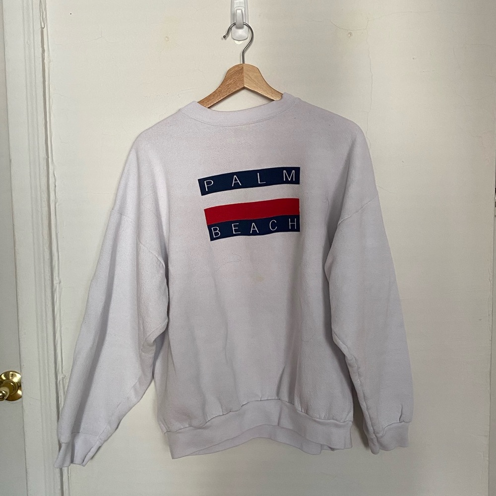 Vintage palm beach sweatshirt